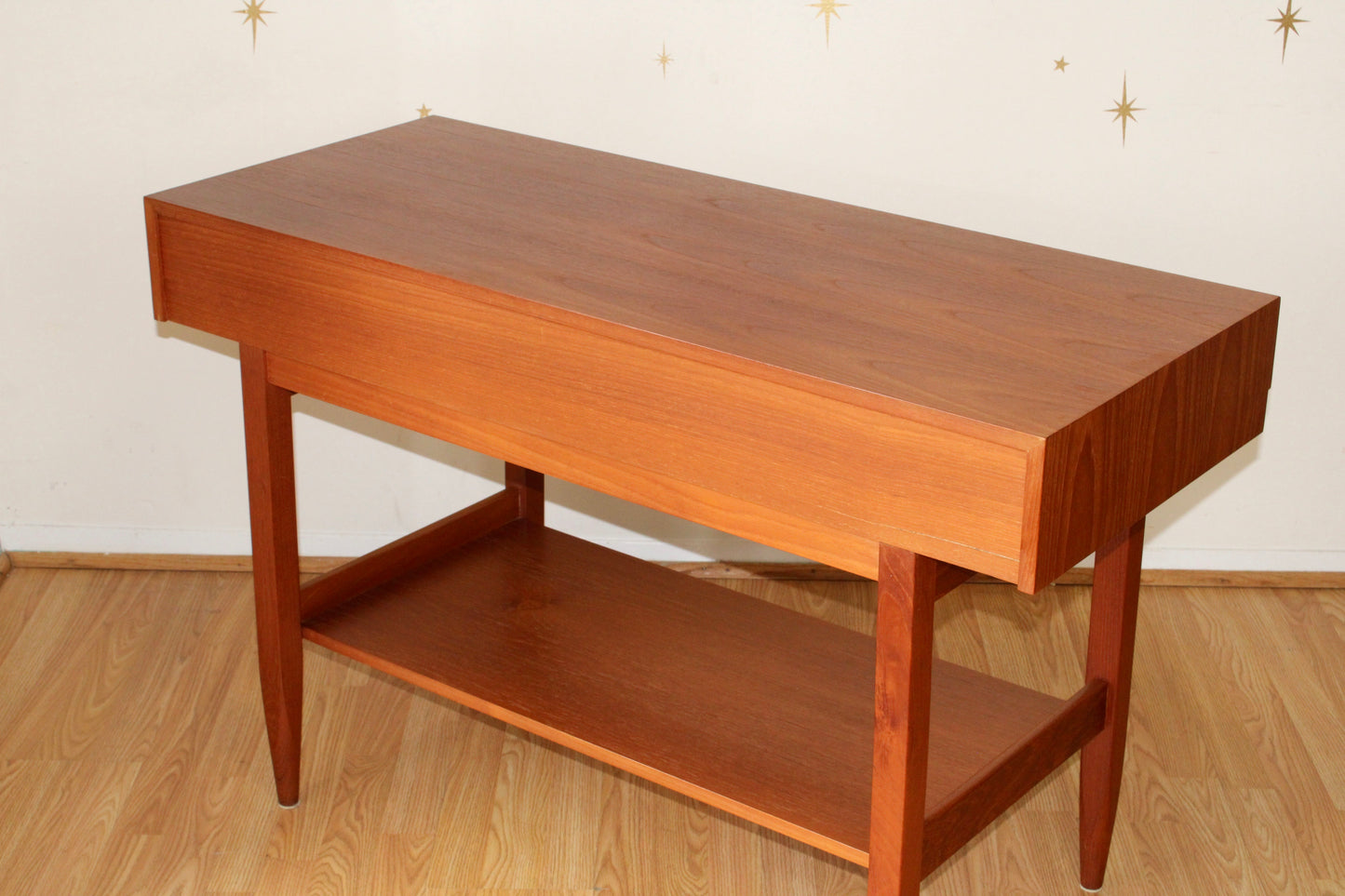 Ib Kofod Larsen - Danish Modern Teak Console Table w/ Drawers