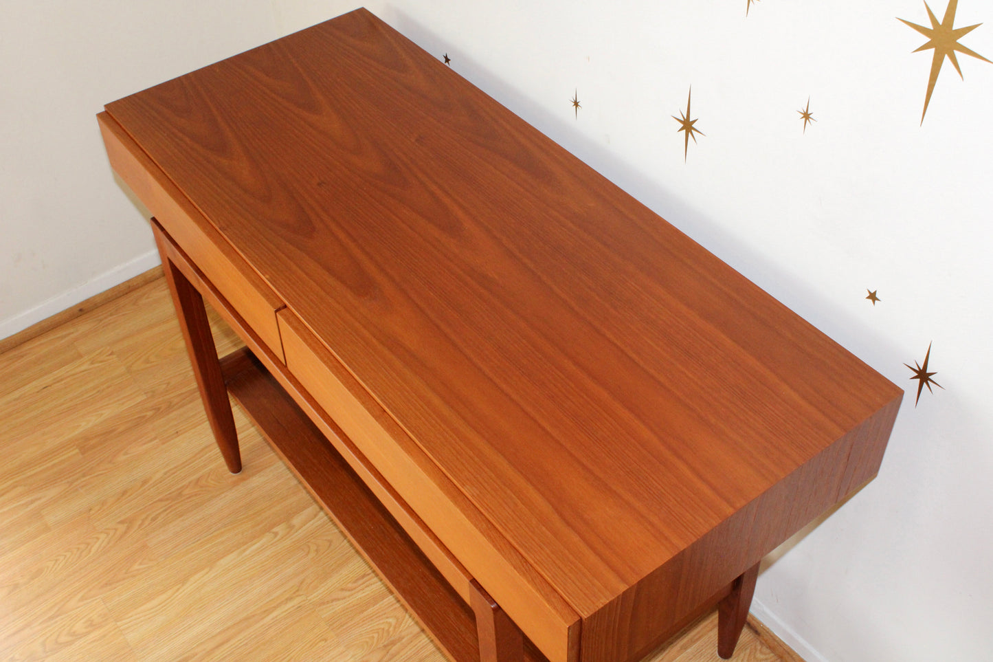 Ib Kofod Larsen - Danish Modern Teak Console Table w/ Drawers
