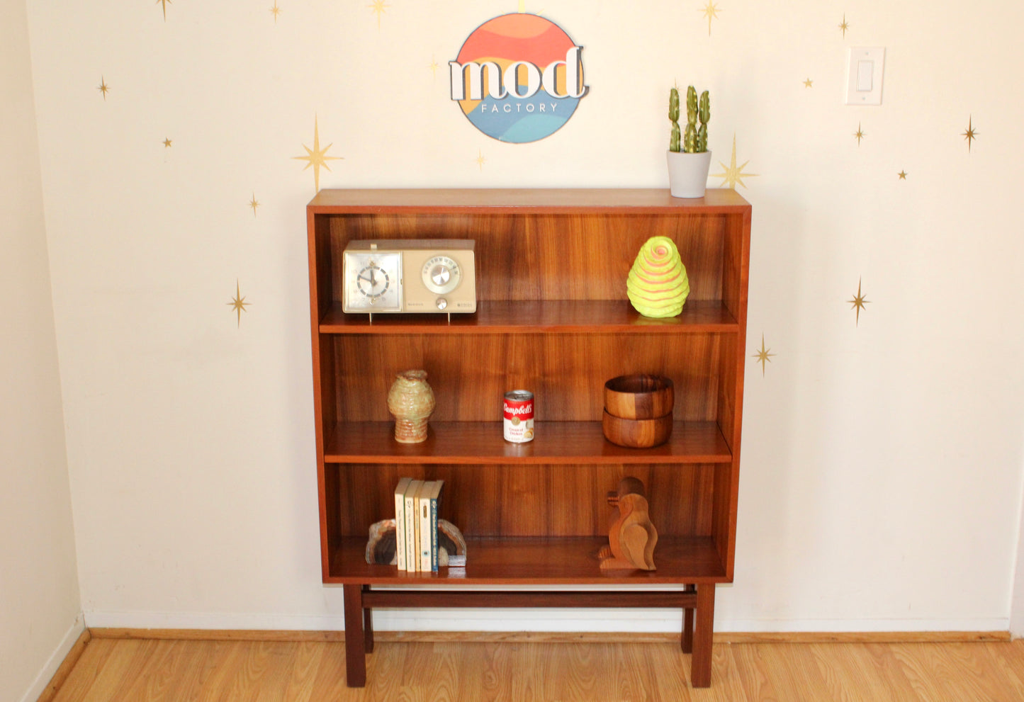 Ultra-Compact Danish Teak Bookcase by Vitré, Denmark