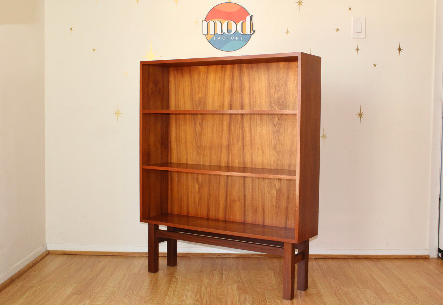 Ultra-Compact Danish Teak Bookcase by Vitré, Denmark
