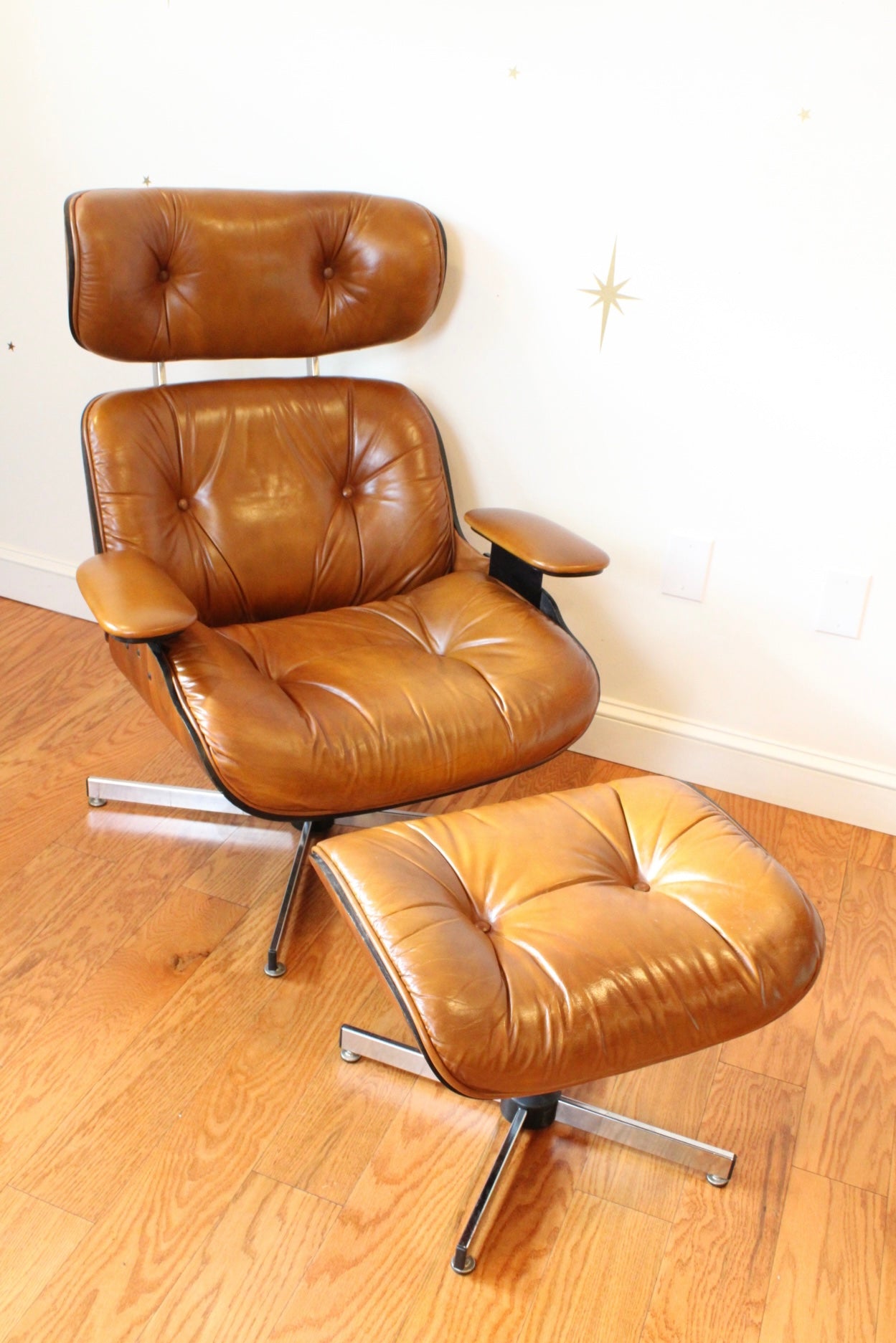 Camel Plycraft Lounge Chair