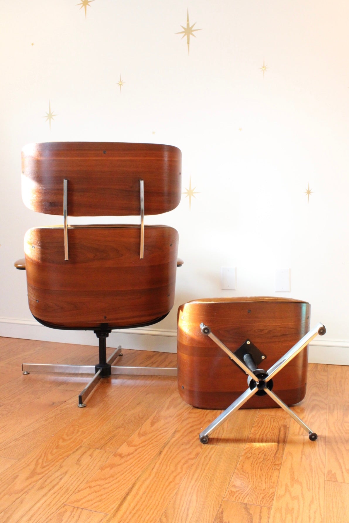 Camel Plycraft Lounge Chair