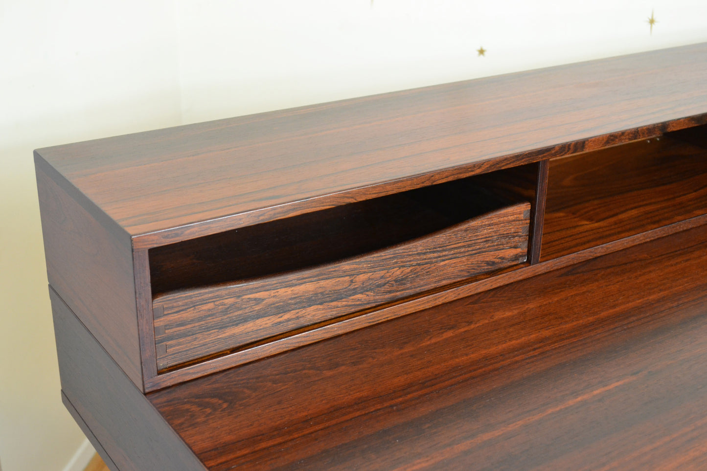 1972 Peter Lovig Danish Rosewood 'Flip-Top' Partners Desk