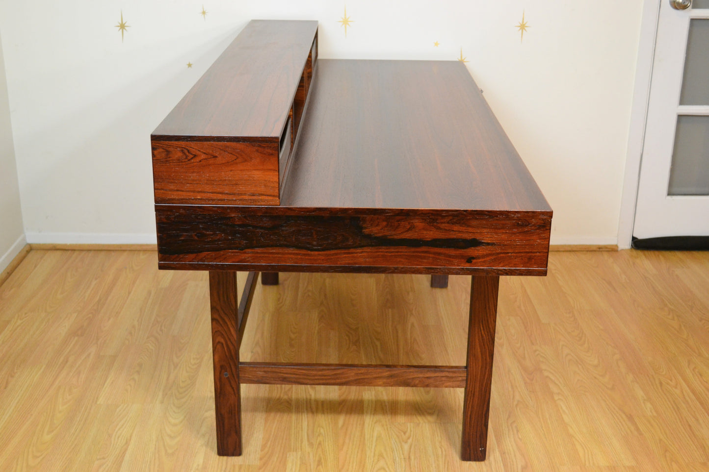 1972 Peter Lovig Danish Rosewood 'Flip-Top' Partners Desk