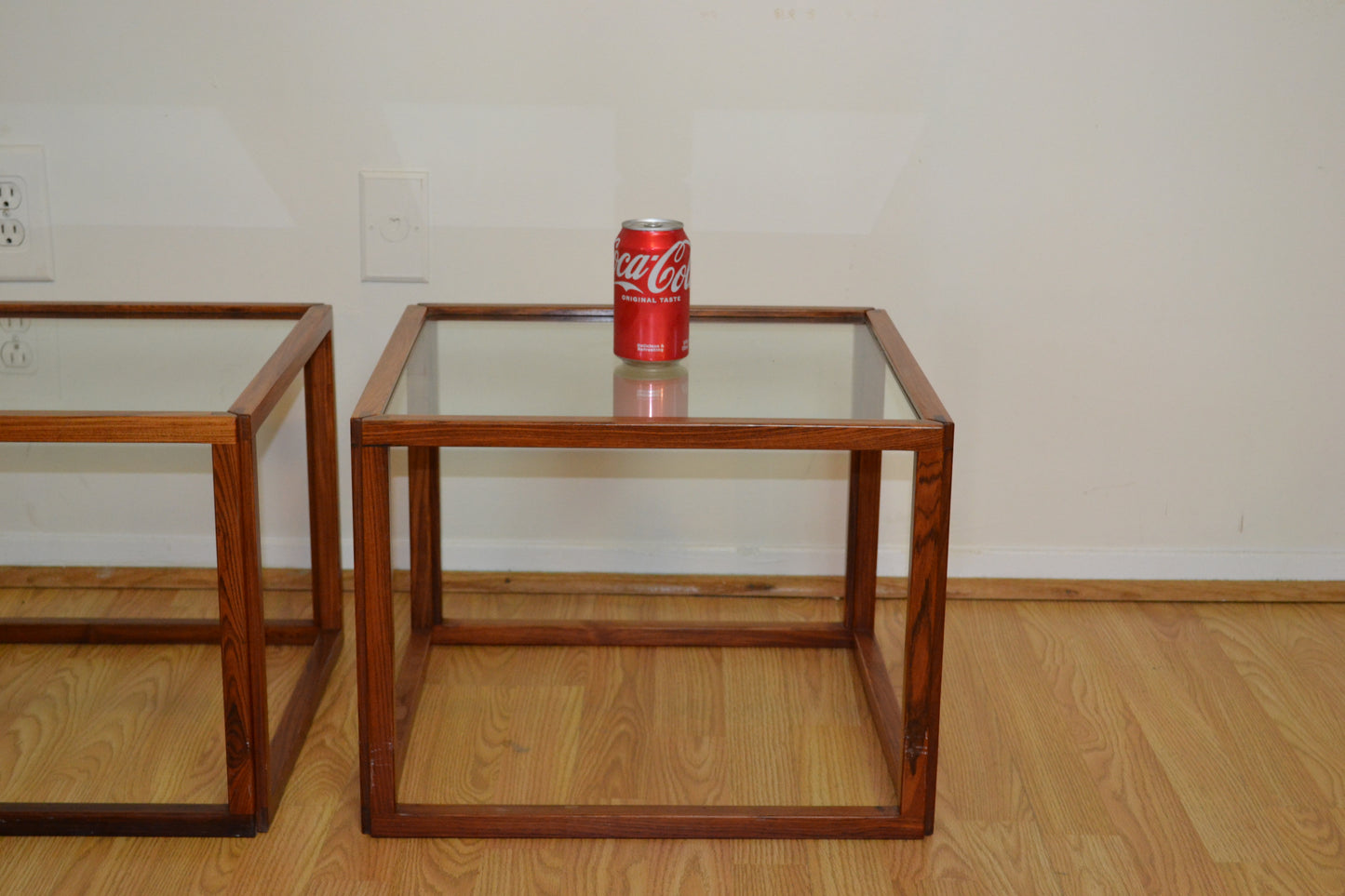 Danish Modern Kai Kristiansen Rosewood Cube Tables
