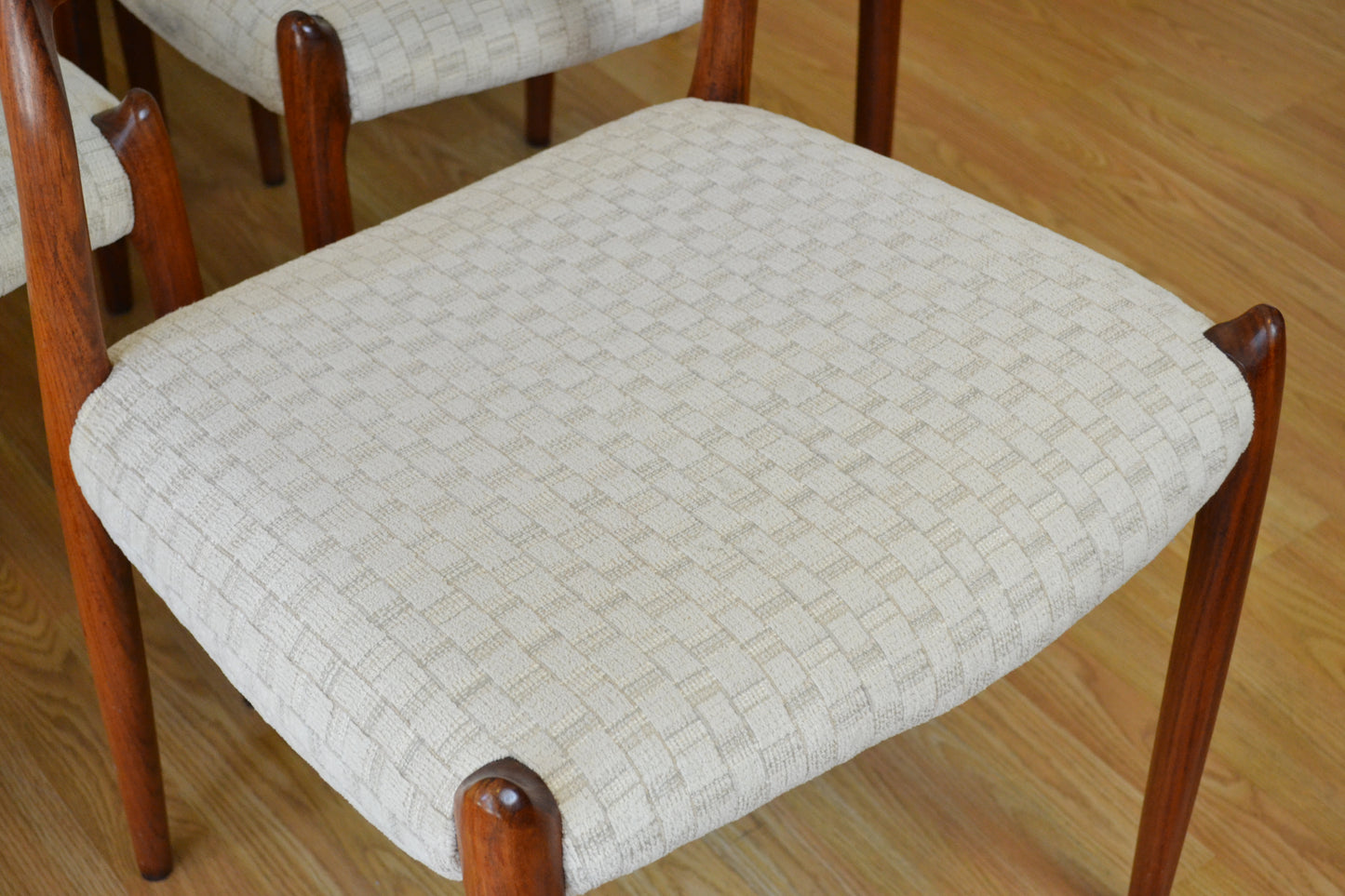 Model 78 Rosewood Chairs by Niels O. Møller for J.L. Moller