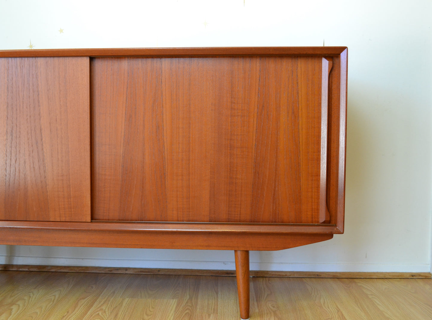 Danish Teak Petite Sideboard/Credenza