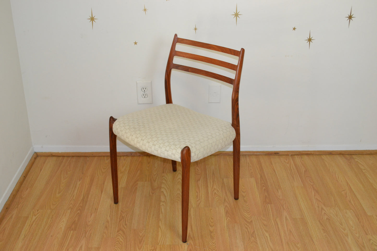 Model 78 Rosewood Chairs by Niels O. Møller for J.L. Moller