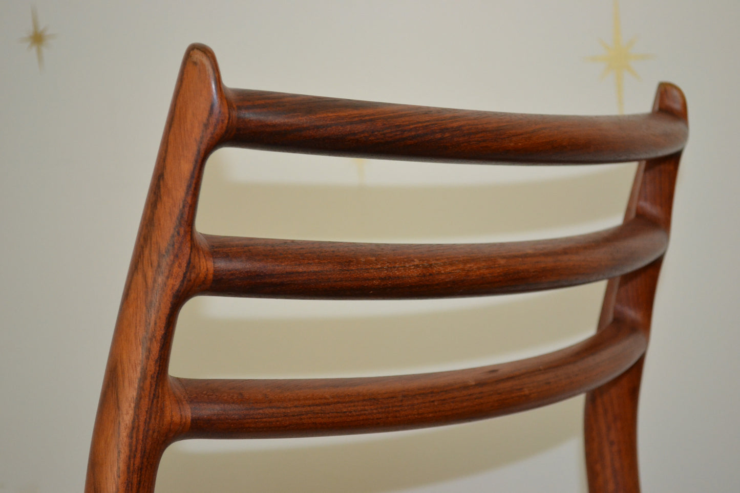 Model 78 Rosewood Chairs by Niels O. Møller for J.L. Moller