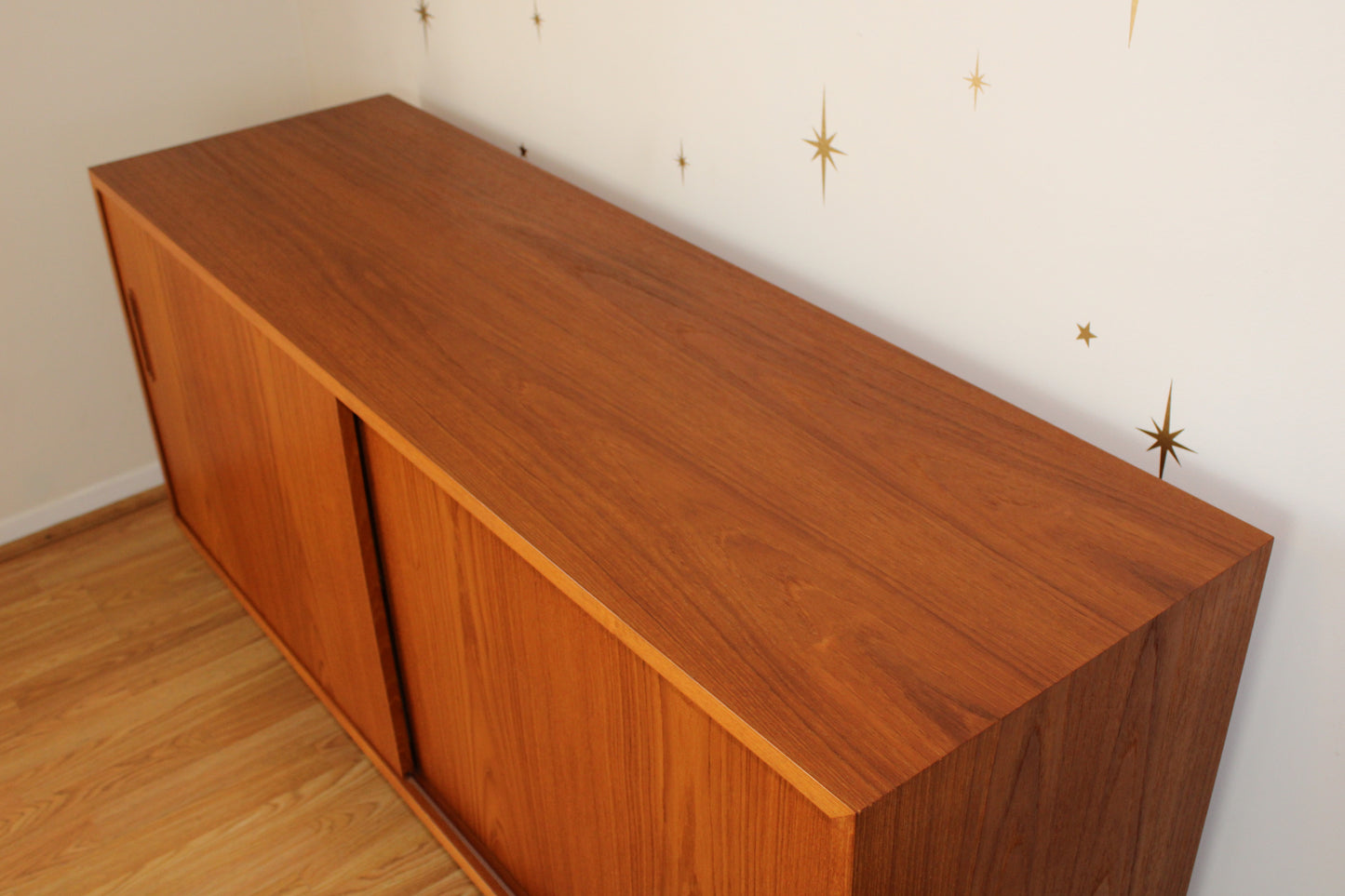 Compact Danish Teak Sideboard/Console by Hundevad