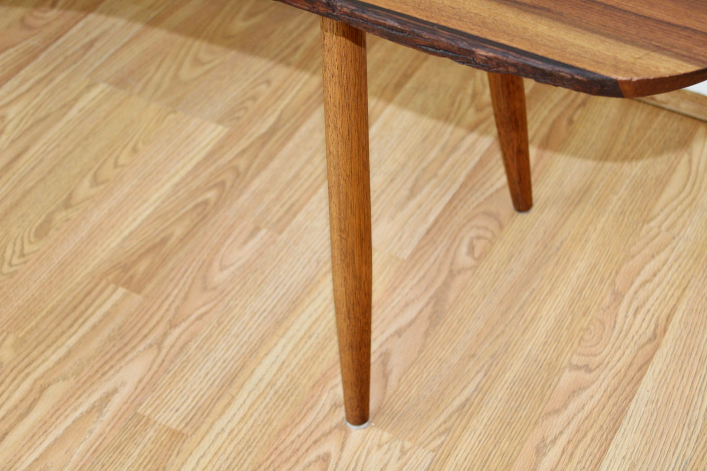 Live Edge Walnut Coffee Table w/ Inlay