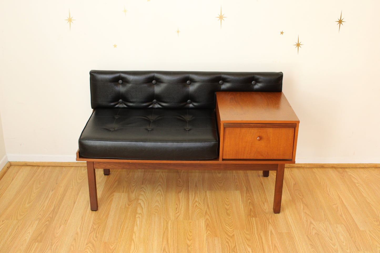 Vintage Teak Bench by Chippy, UK