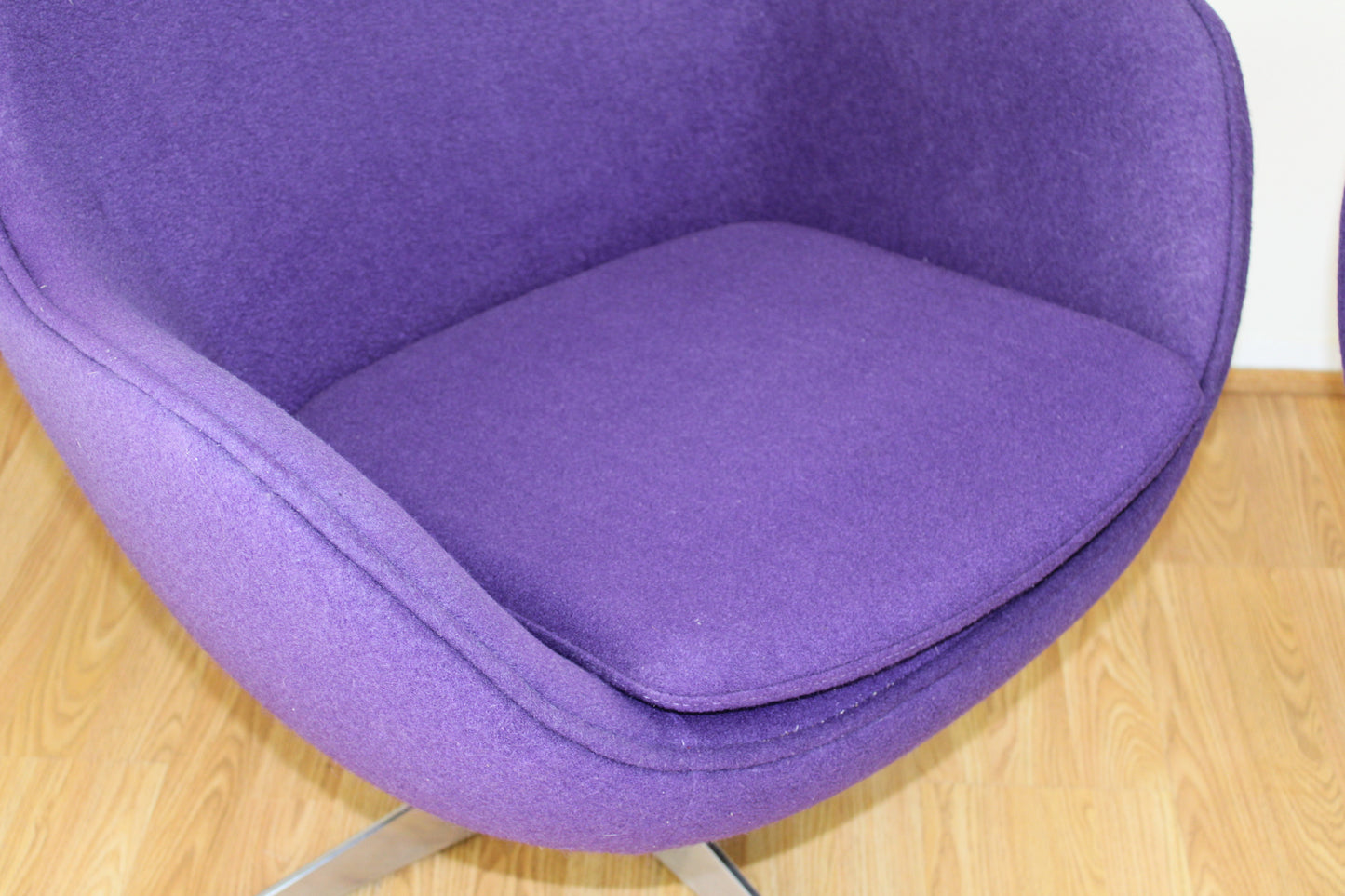 Pair-Contemporary Reproduction Egg Chairs