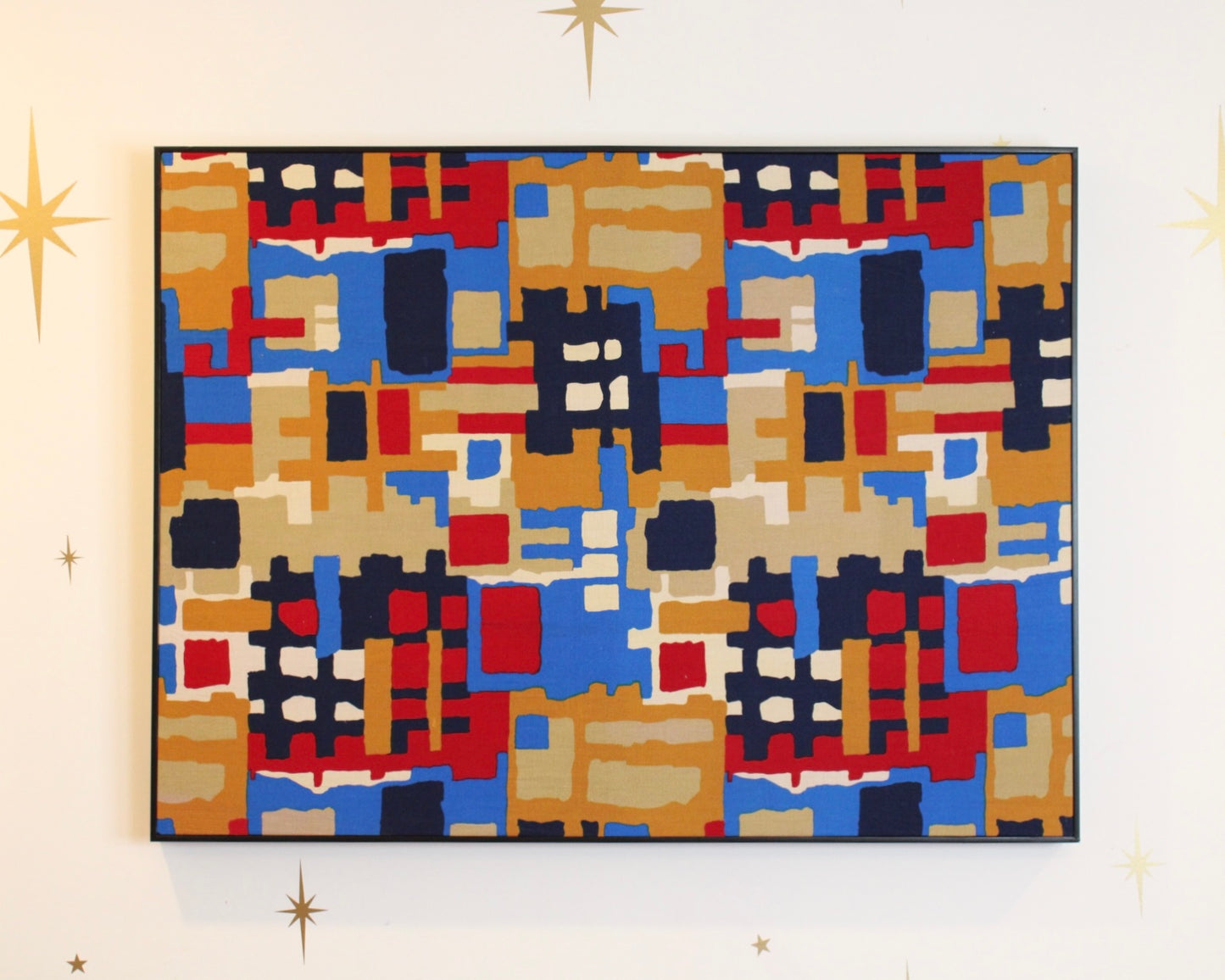 1960’s Fabric Wall Art