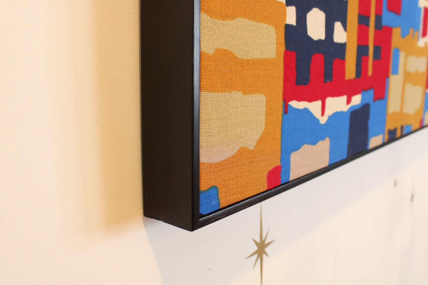 1960’s Fabric Wall Art