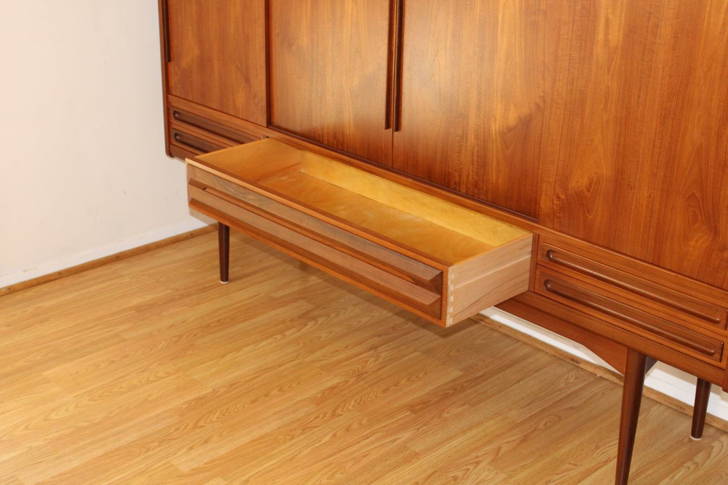 Johannes Andersen - Danish Modern Teak Highboard