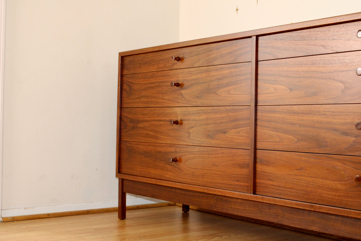 Richard Artschwager - American Modernist Walnut Double Dresser