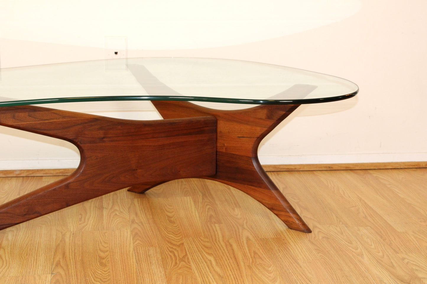 Adrian Pearsall - Boomerang Walnut Coffee Table Model 1465-T