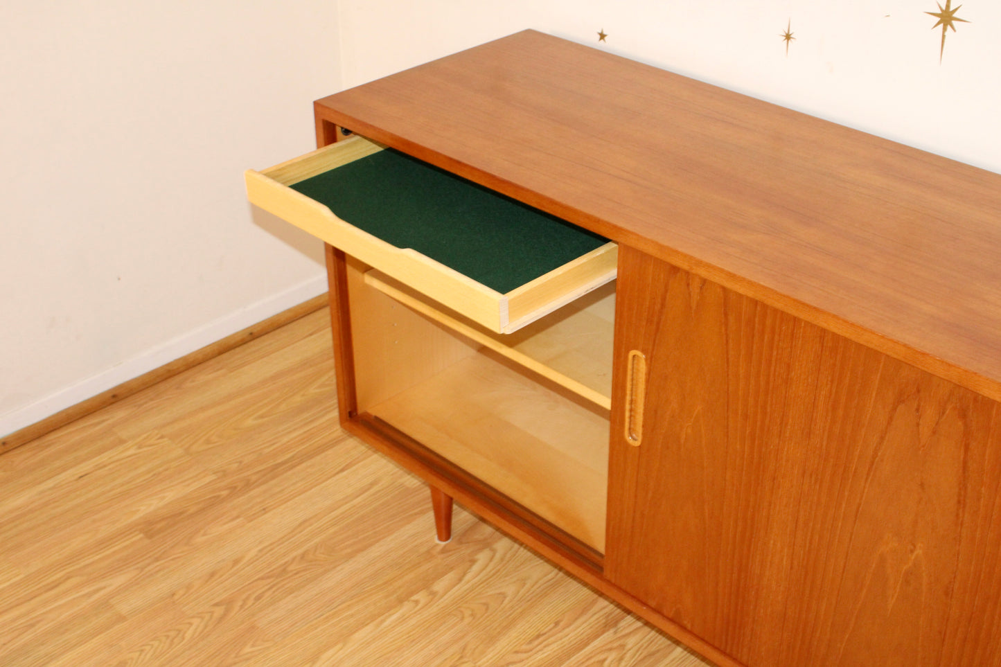 Carlo Jensen - Danish Teak Compact Sideboard (2)