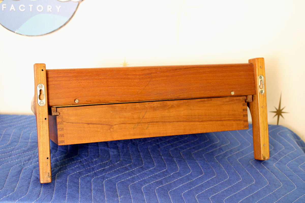 Kai Kristiansen - Pair of Danish Teak Floating Nightstands/Shelves