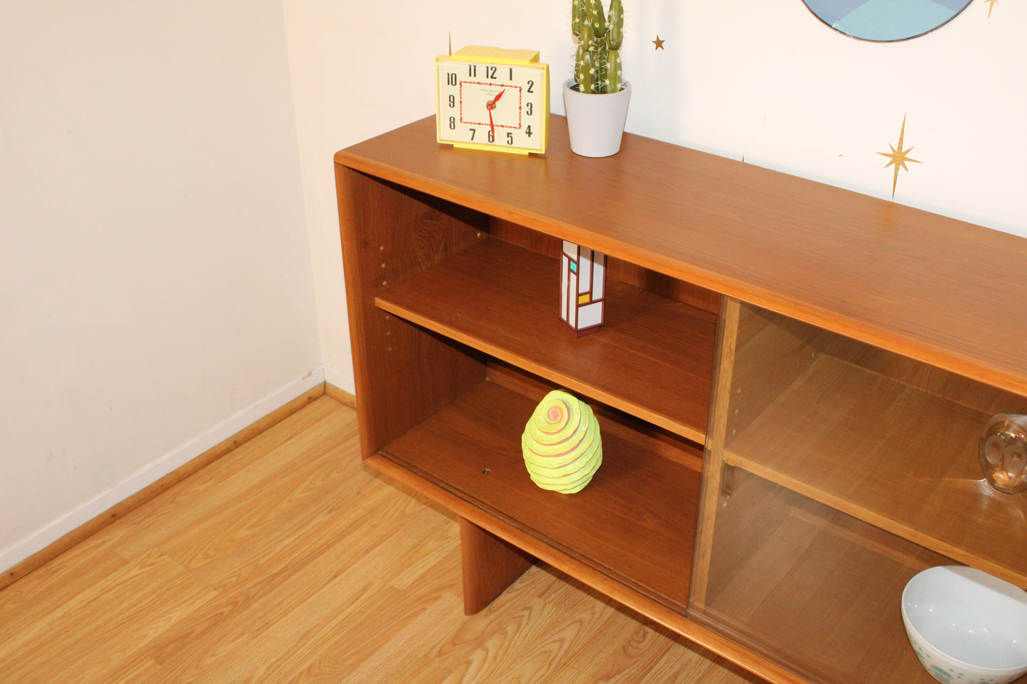Danish Modern Teak Display Cabinet/Bookcase