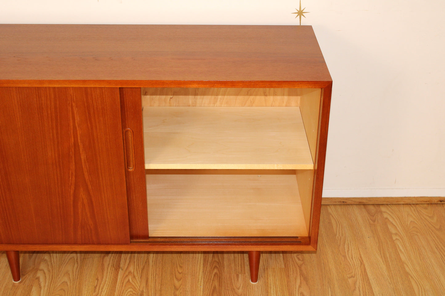 Carlo Jensen - Danish Teak Compact Sideboard (1)