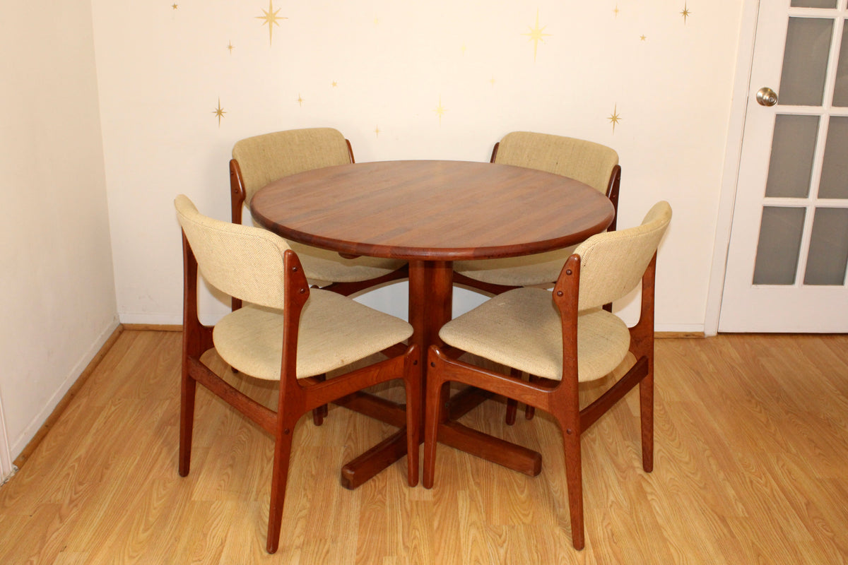 Erik Buch-Set of Four Danish Teak Dining Chairs
