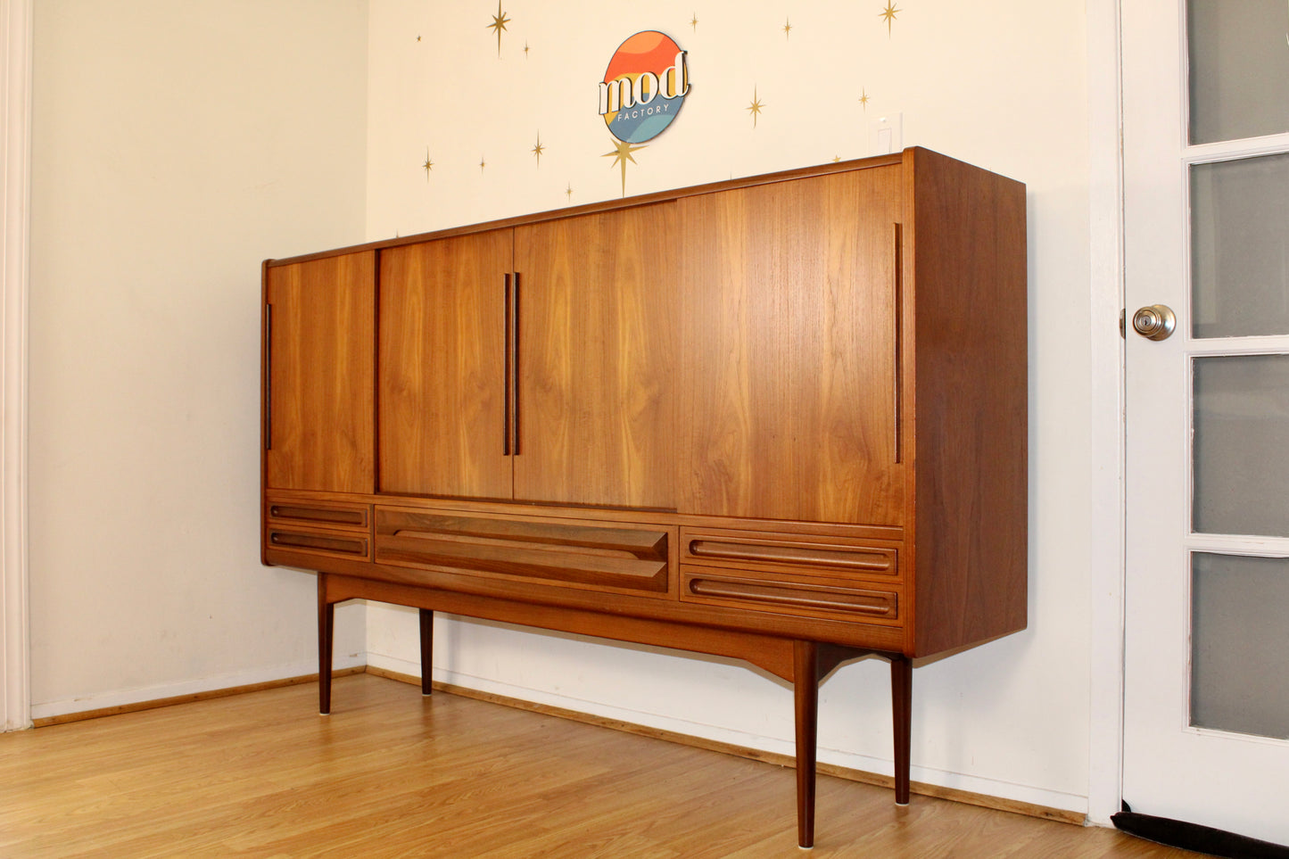 Johannes Andersen - Danish Modern Teak Highboard