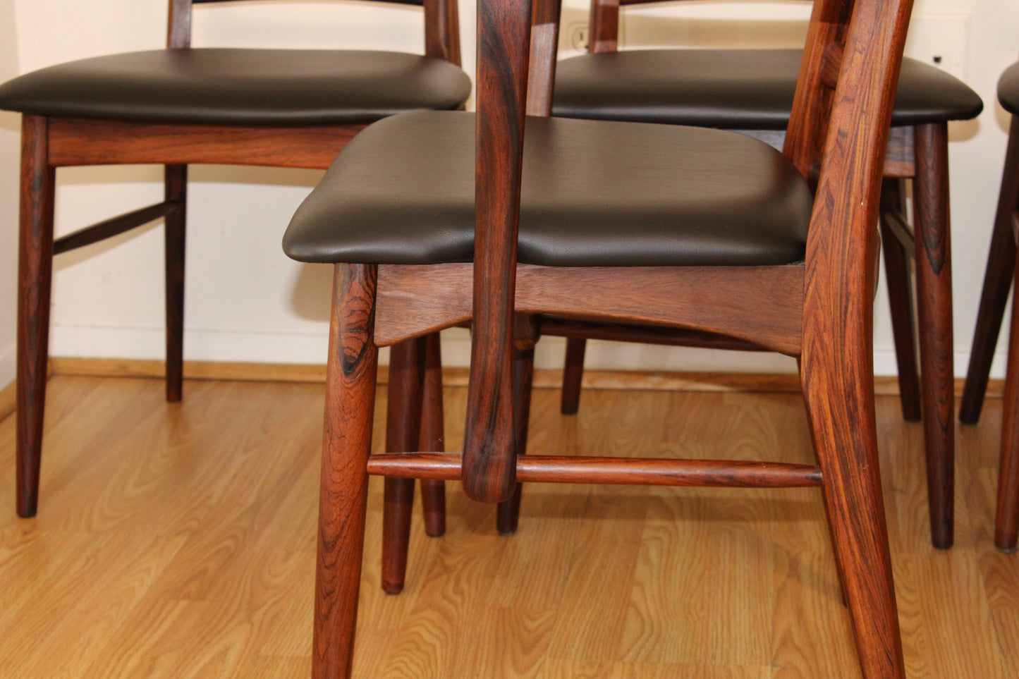 Niels Koefoed - Set of Six Rosewood Dining Chairs