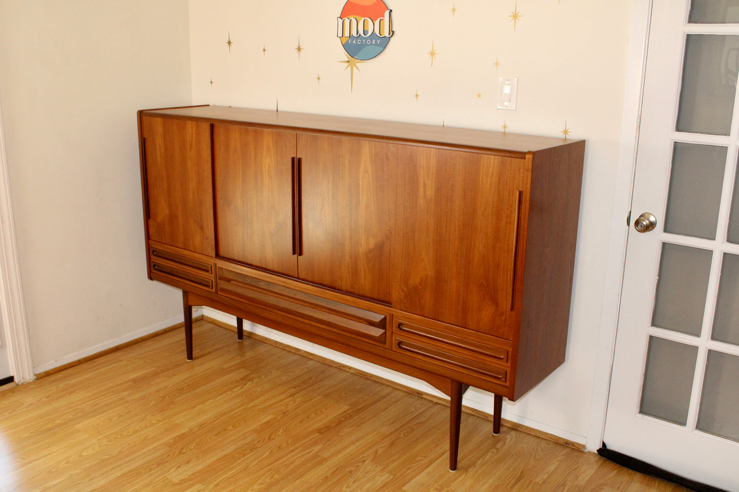 Johannes Andersen - Danish Modern Teak Highboard
