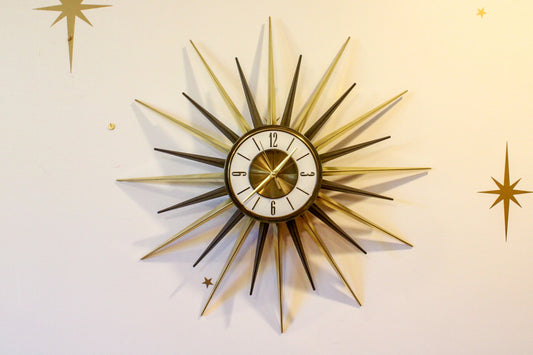 Elgin Starburst Wall Clock