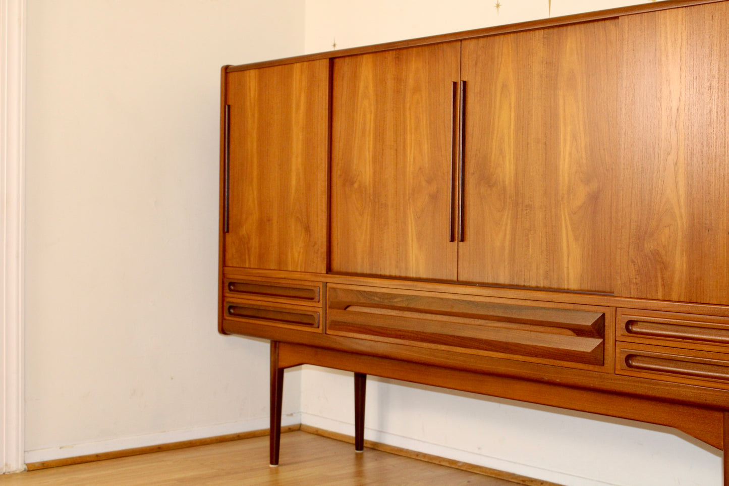Johannes Andersen - Danish Modern Teak Highboard