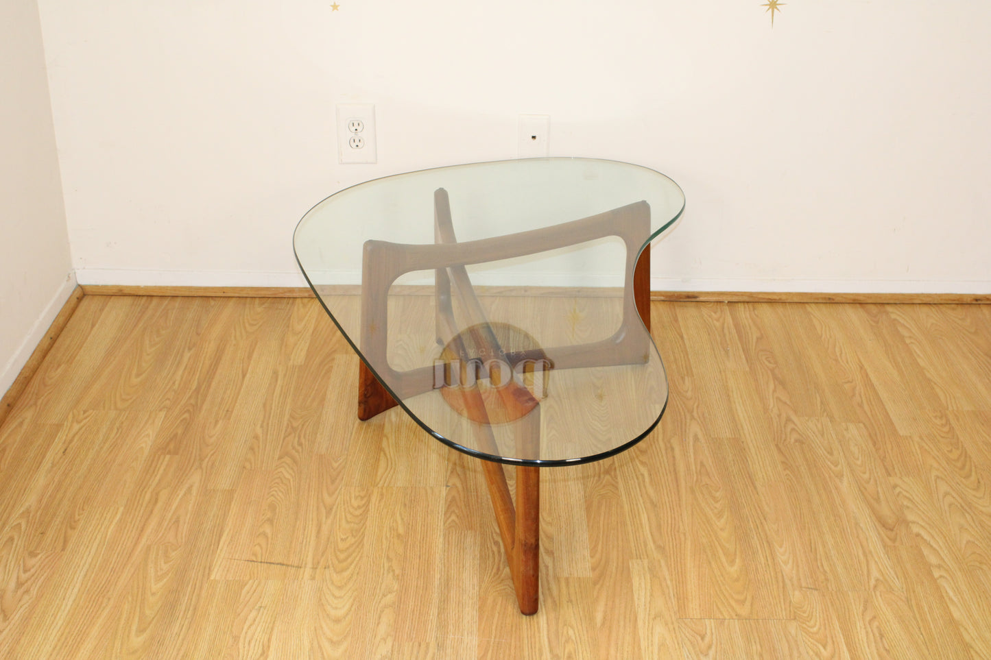 Adrian Pearsall - Boomerang Walnut Coffee Table Model 2450-TK