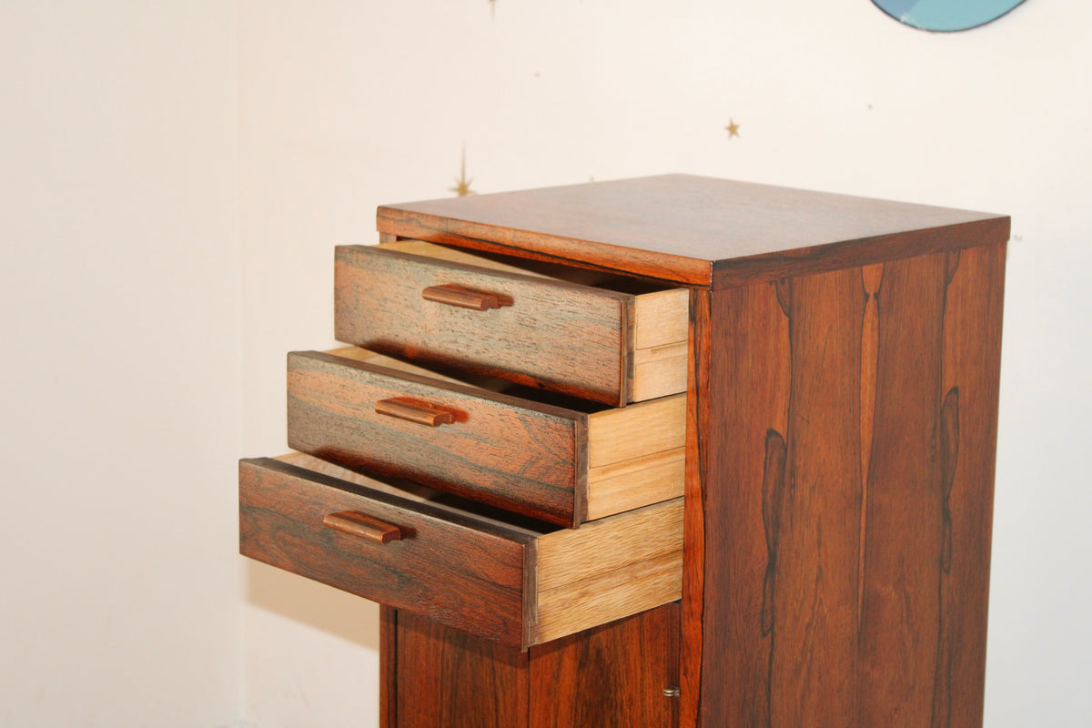 Danish Brazilian Rosewood Valet Chest