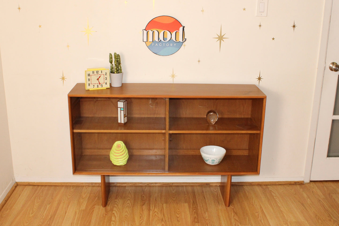 Danish Modern Teak Display Cabinet/Bookcase