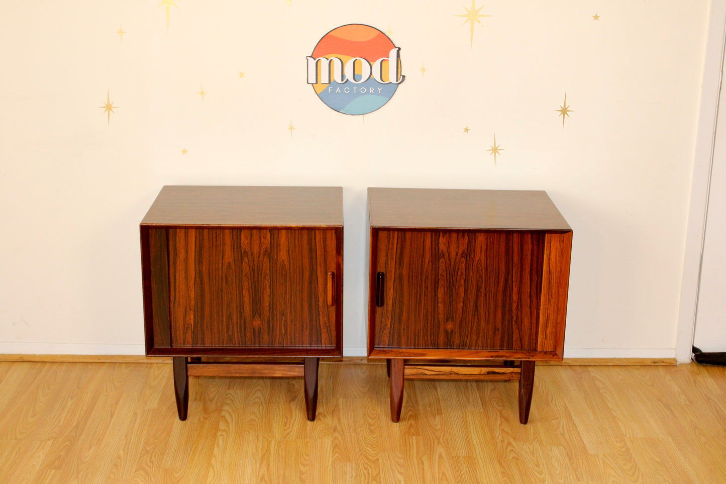 Svend A. Madsen - Pair of Brazilian Rosewood Nightstands