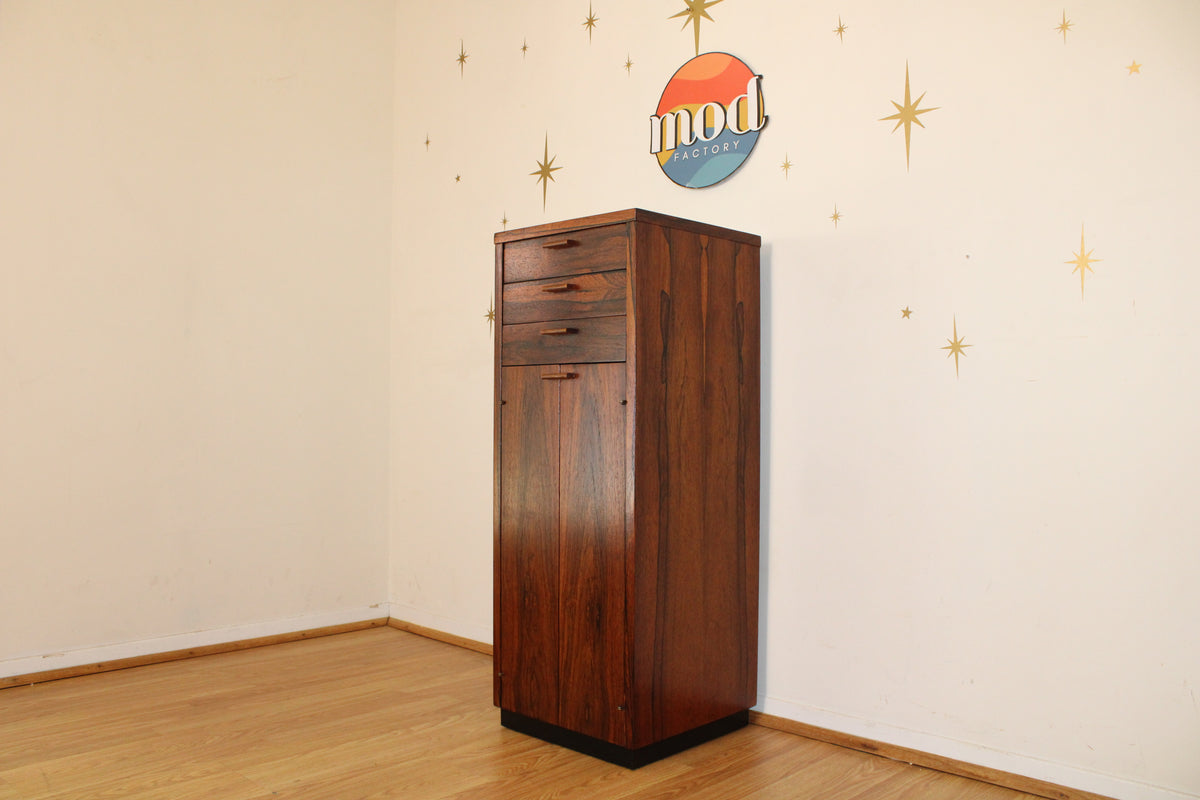 Danish Brazilian Rosewood Valet Chest