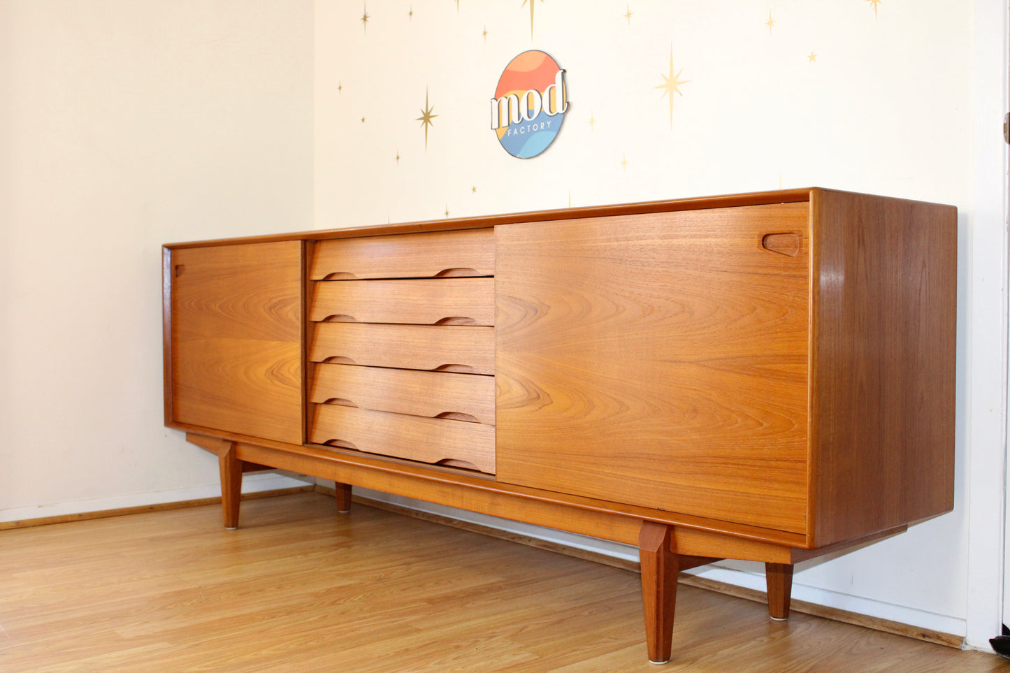 H. Rosengren Hansen - Danish Modern Teak Sideboard/Credenza