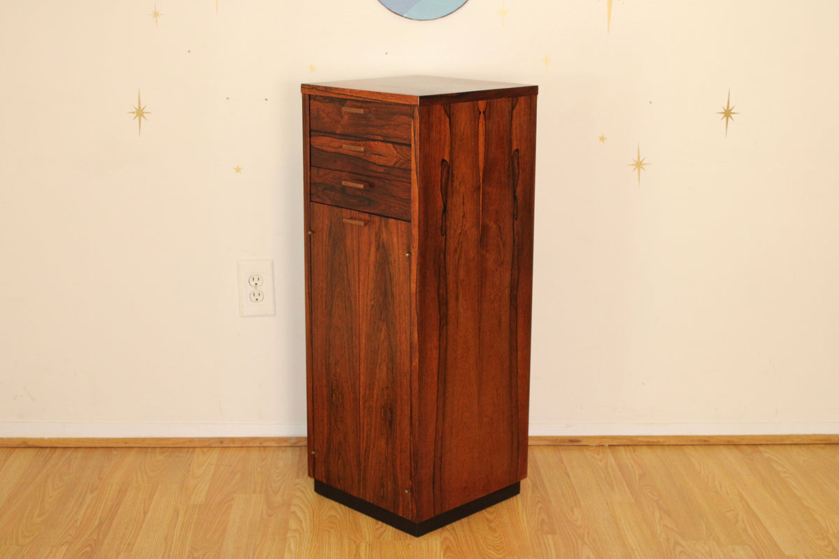 Danish Brazilian Rosewood Valet Chest