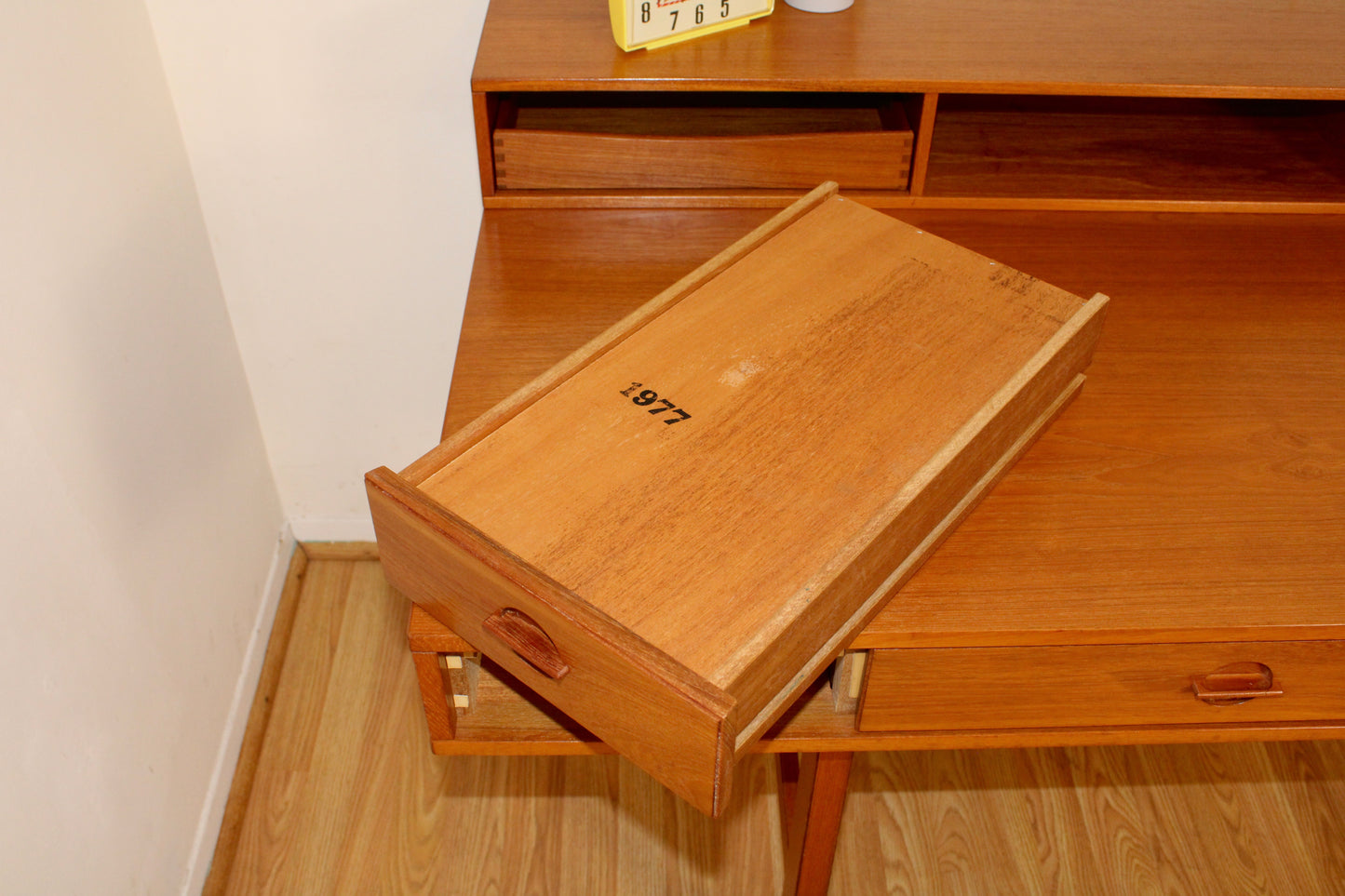 Peter Løvig Nielsen-Danish Teak Flip-Top Partner’s Desk