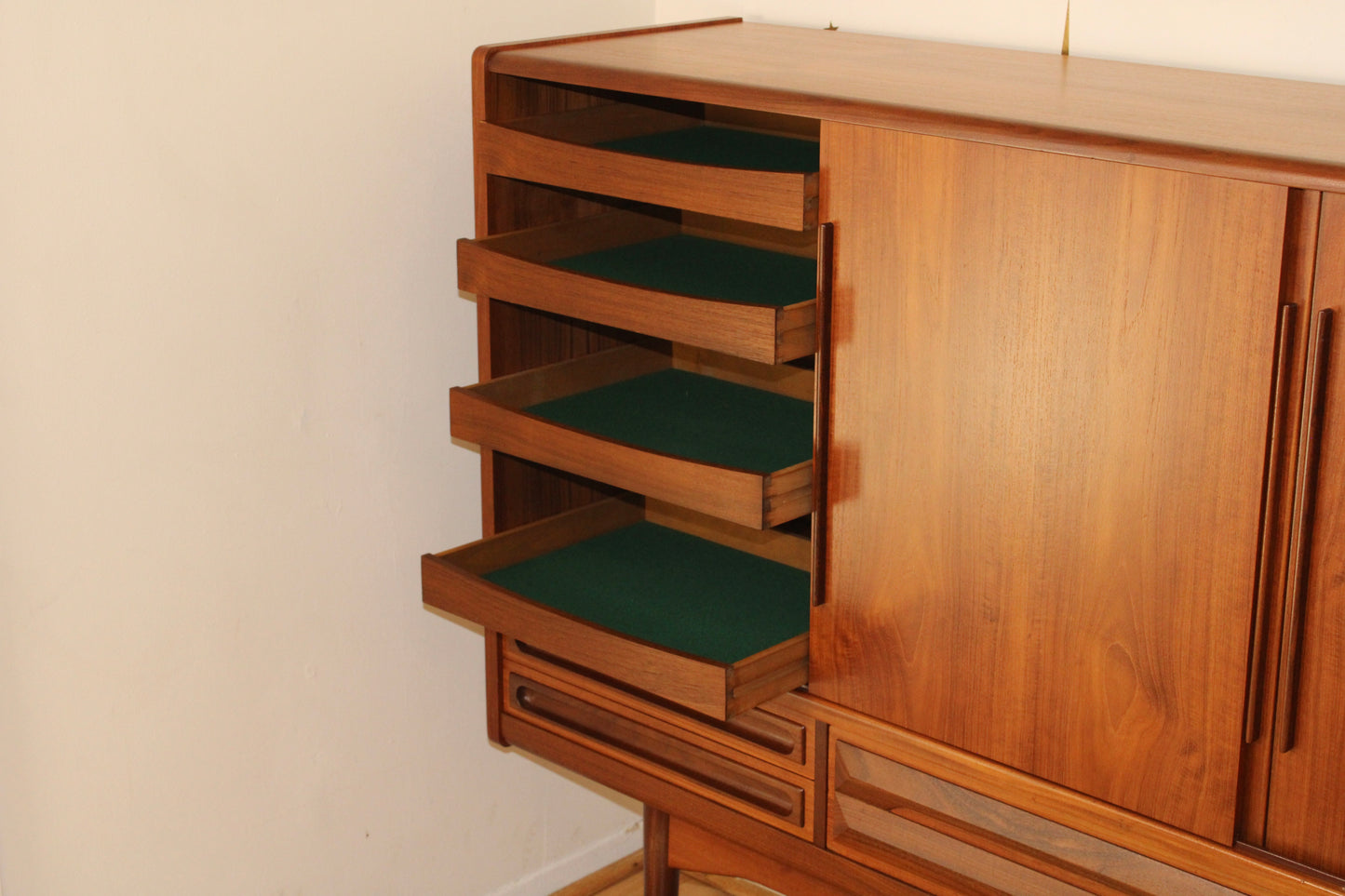 Johannes Andersen - Danish Modern Teak Highboard
