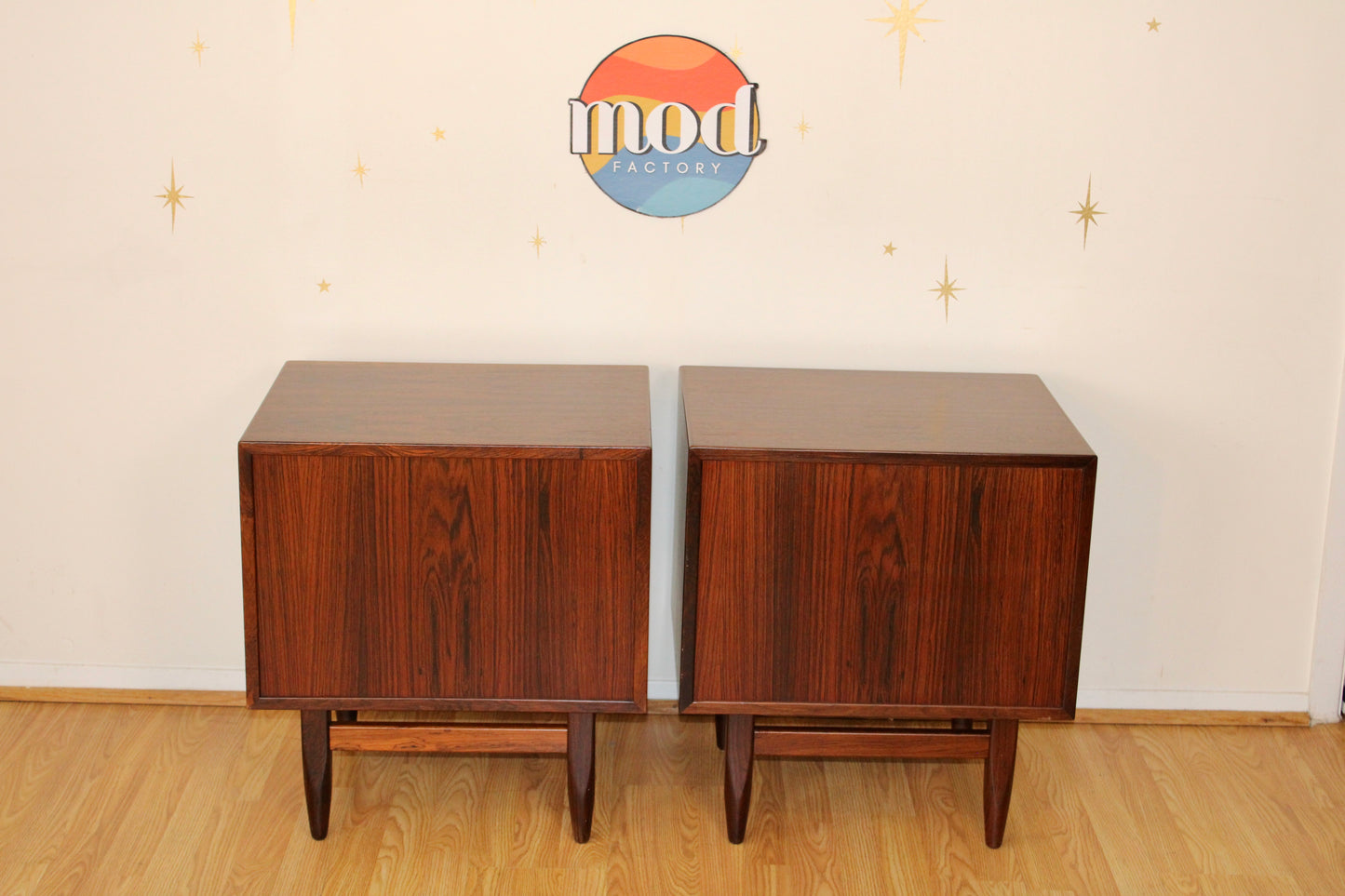 Svend A. Madsen - Pair of Brazilian Rosewood Nightstands