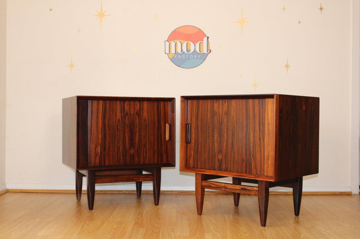 Svend A. Madsen - Pair of Brazilian Rosewood Nightstands