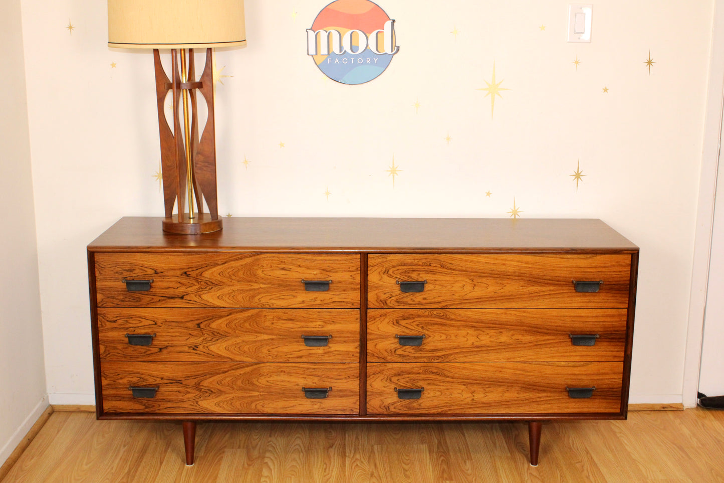 Mid-Century Modern Rosewood Long Dresser/Credenza
