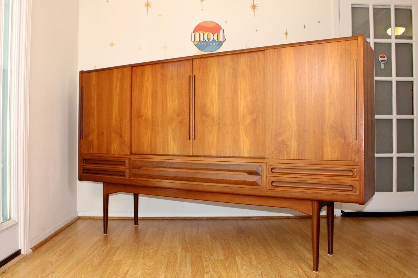 Johannes Andersen - Danish Modern Teak Highboard