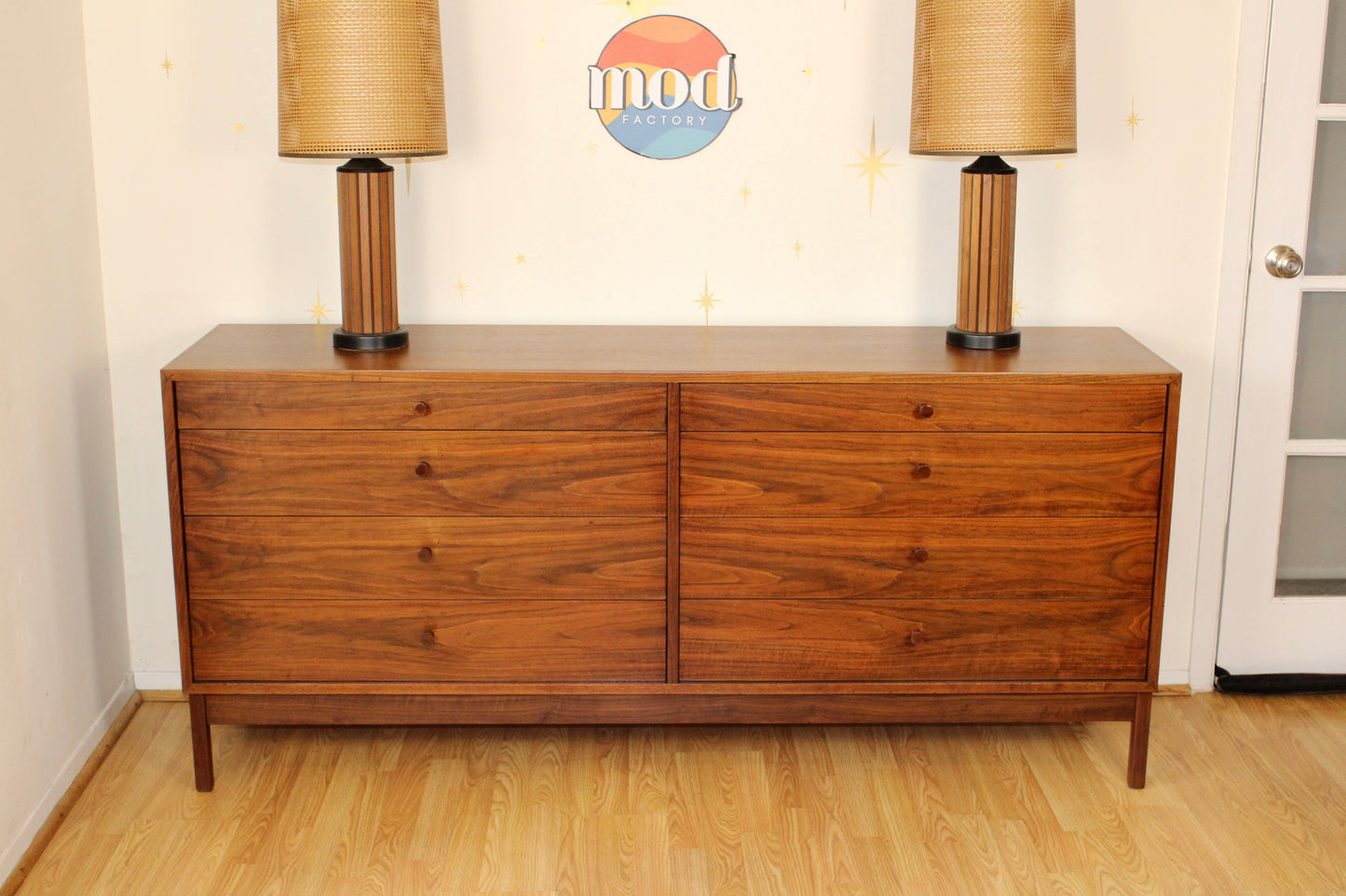Richard Artschwager - American Modernist Walnut Double Dresser