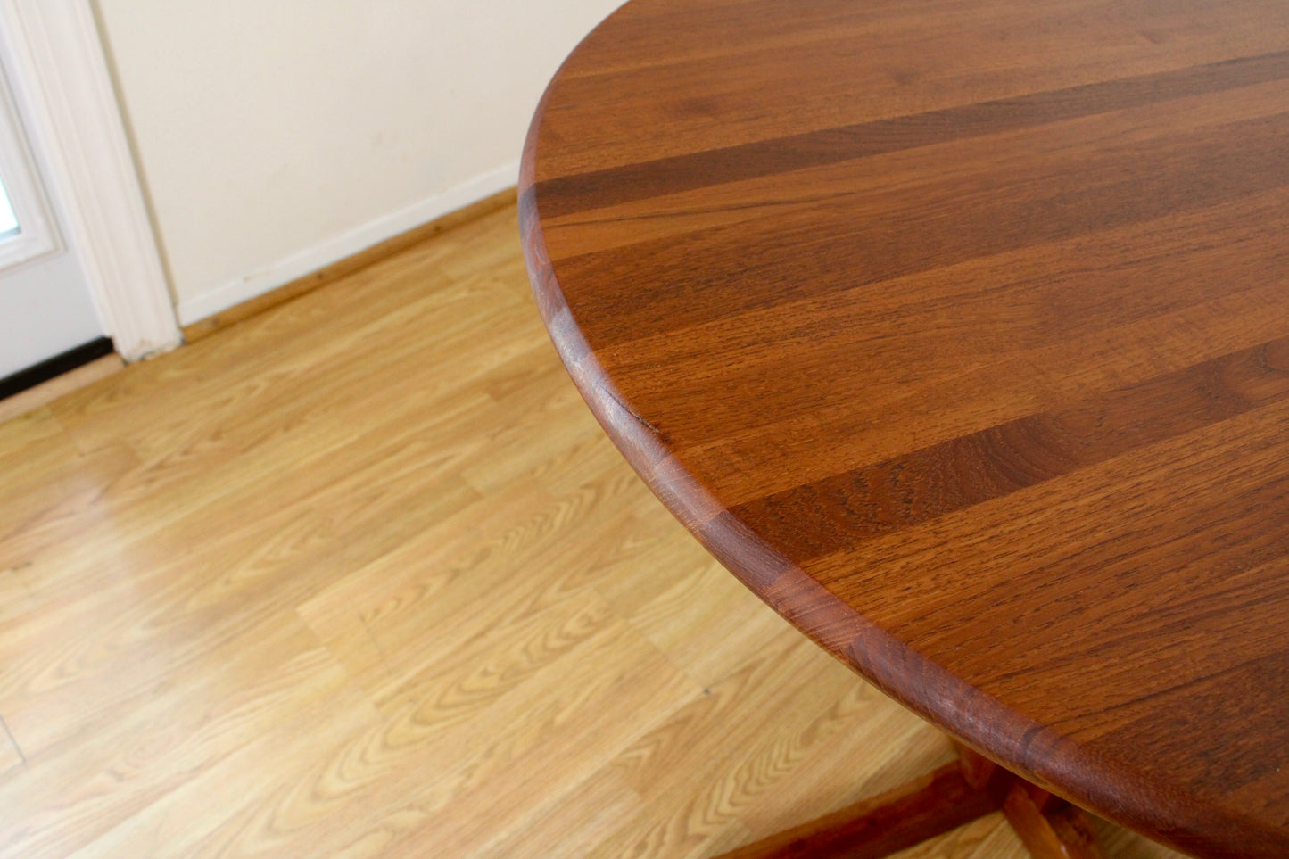 Danish Solid Teak Compact Dining Table