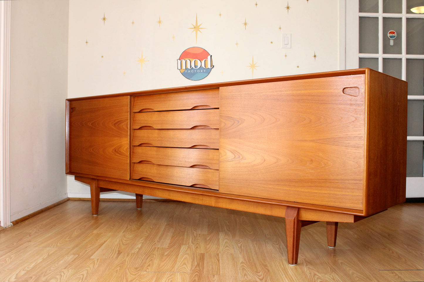 H. Rosengren Hansen - Danish Modern Teak Sideboard/Credenza