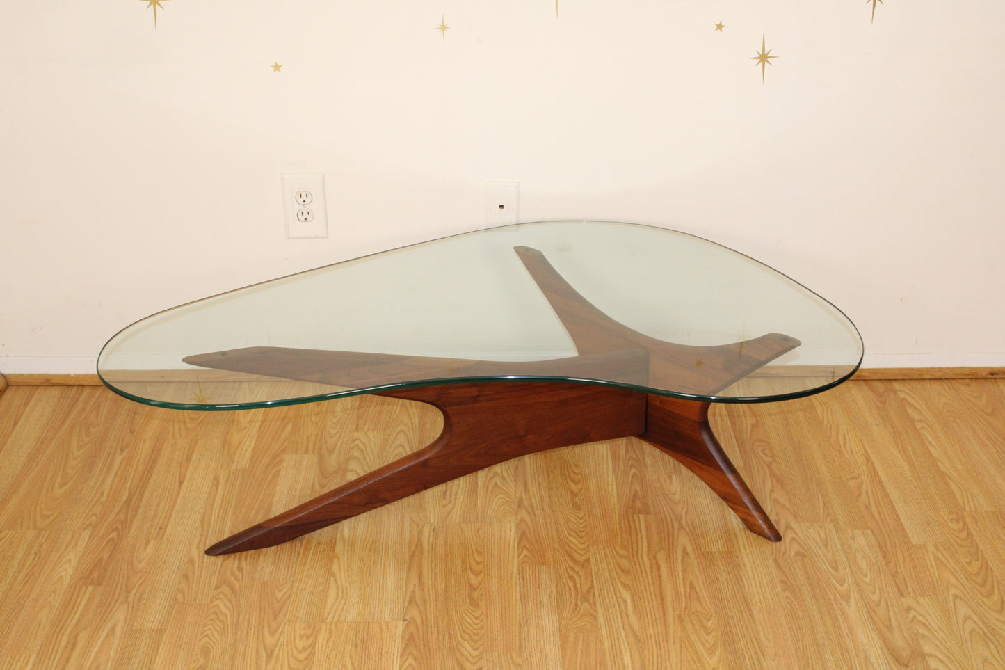 Adrian Pearsall - Boomerang Walnut Coffee Table Model 1465-T