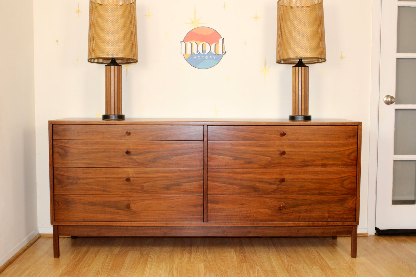 Richard Artschwager - American Modernist Walnut Double Dresser